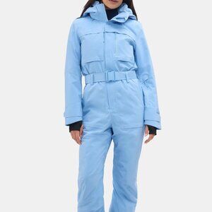Halfdays Murphy Ski Suit - Women's Small, Forget Me Not Blue